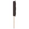 vidaXL T&ecirc;te de lit LED avec t&ecirc;te de lit Marron fonc&eacute; 90 cm Polyester