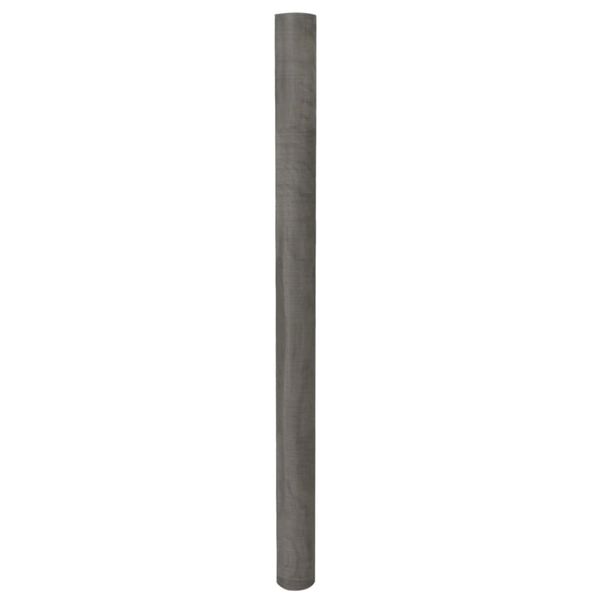 vidaXL &Eacute;cran en treillis Acier inoxydable 100x1000 cm Argent&eacute;