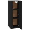 vidaXL Meuble TV mural Noir 40x34,5x100 cm