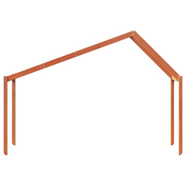 vidaXL Toit de lit pour enfants 203x95,5x142 cm bois de pin massif