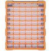 vidaXL Organisateur multi-tiroirs avec 60 tiroirs 38x16x47,5 cm