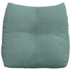 vidaXL Coussin de Dos Vert Mer 45 x 24 x 50 cm Velours