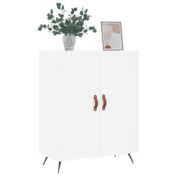 vidaXL Buffet blanc 69,5x34x90 cm bois d'ing&eacute;nierie