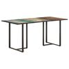 vidaXL Table de salle à manger 160 cm Bois de récupération massif