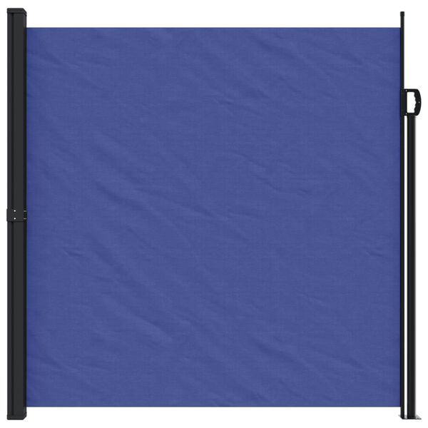 vidaXL Auvent lat&eacute;ral r&eacute;tractable bleu 200x500 cm