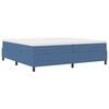 vidaXL Cadre de lit plateforme Bleu 200 x 200 cm