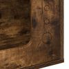 vidaXL Maison pour chat Ch&ecirc;ne fum&eacute; 51 x 30 x 42,5 cm Bois d'ing&eacute;nierie