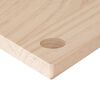 vidaXL Dessus de bureau 100x60x2,5 cm bois massif de pin