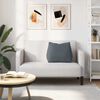 vidaXL Coussin de Dos Gris fonc&eacute; 60 x 20 x 50 cm