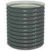 vidaXL Lit sur&eacute;lev&eacute; de jardin 80x80x81 cm Acier galvanis&eacute; Gris