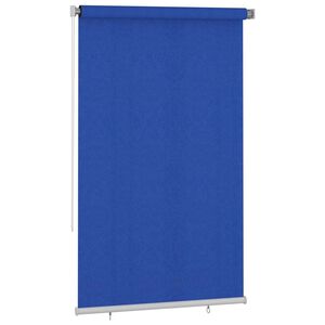 vidaXL Store roulant d'ext&eacute;rieur 145 (l) x 230 (H) cm bleu HDPE
