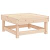vidaXL Salon de jardin 5 pcs bois massif de pin