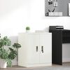 vidaXL Armoire de rangement Blanc 60 x 40 x 70 cm Acier