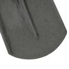 vidaXL T&ecirc;te de pelle Argent 33 x 21 cm Acier enduit de poudre