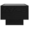 vidaXL Table basse Ch&ecirc;ne noir 40 x 40 x 30 cm Bois d'ing&eacute;nierie
