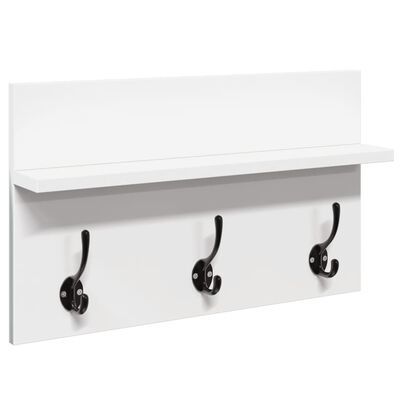 vidaXL Ensemble de meubles de couloir 4 pcs blanc bois d'ingénierie