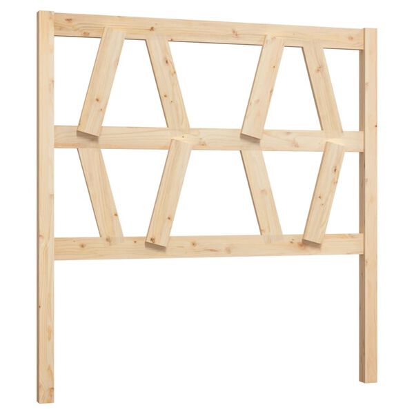 vidaXL T&ecirc;te de lit 106x4x100 cm Bois massif de pin