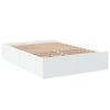 vidaXL Cadre de lit sans matelas blanc 140x200 cm