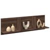 vidaXL Armoire murale 100x16,5x30 cm ch&ecirc;ne marron bois d'ing&eacute;nierie