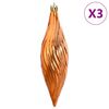 vidaXL Boules de No&euml;l 98 pcs cuivre &Oslash;3/4/6 cm