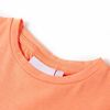 T-shirt enfant &agrave; manches courtes orange n&eacute;on 140