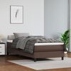 vidaXL Matelas de lit &agrave; ressorts ensach&eacute;s fermet&eacute; moyenne Marron 100x200x20 cm
