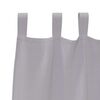 vidaXL Rideaux occultants avec anneaux 2 pcs Gris m&eacute;tal 225 x 140 cm