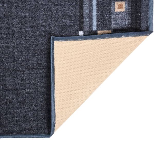 vidaXL Tapis de couloir antid&eacute;rapant Anthracite 80x200 cm