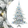 vidaXL Sapin de No&euml;l Artificiel &agrave; Branches Articul&eacute;es Blanc 150 cm