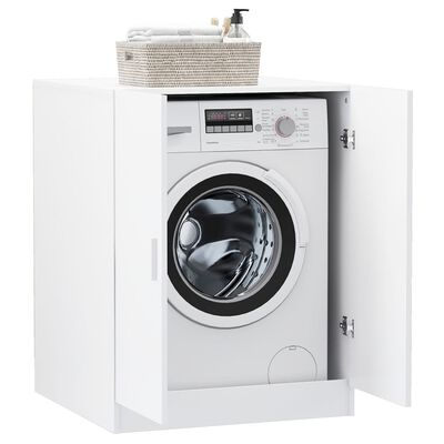 vidaXL Meuble pour machine à laver Blanc 71x71,5x91,5 cm