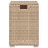 vidaXL Table de couverture de bouteille de propane beige 40x40x60 cm