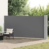 vidaXL Auvent latéral rétractable de patio 170x1200 cm Anthracite