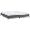 vidaXL Cadre de lit sans matelas gris fonc&eacute; California velours