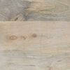 vidaXL Table basse Beige et Noir 80 x 50 x 40 cm Bois d'acacia massif