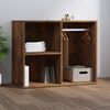 vidaXL Armoire de dressing Ch&ecirc;ne fum&eacute; 80x40x65 cm Bois d'ing&eacute;nierie