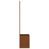 vidaXL &Eacute;cran de confidentialit&eacute; de jardin Rouill&eacute; 32 x 140 cm