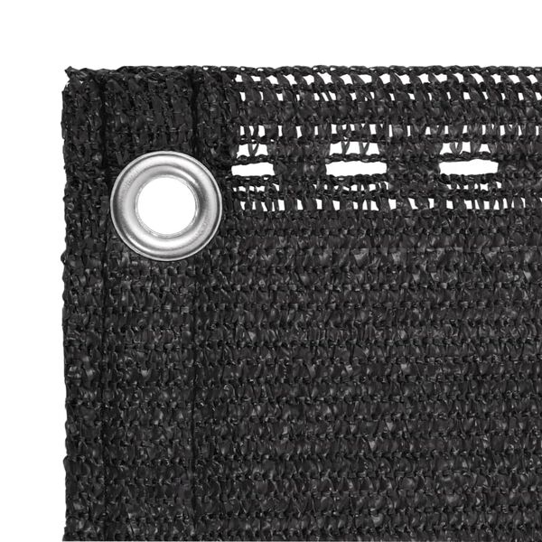 vidaXL Écran de balcon en PEHD 75 x 600 cm Anthracite