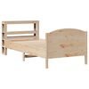vidaXL Cadre de lit sans matelas 75x190 cm bois de pin massif