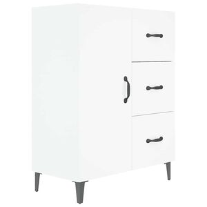 vidaXL Buffet blanc 69,5x34x90 cm bois d'ing&eacute;nierie