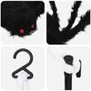vidaXL D&eacute;coration d'araign&eacute;e d'Halloween avec toiles 4 pcs Polyester