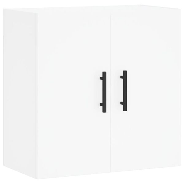 vidaXL Armoire murale blanc 60x31x60 cm bois d'ing&eacute;nierie