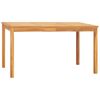 vidaXL Ensemble &agrave; manger de jardin 7 pcs Bois de teck solide