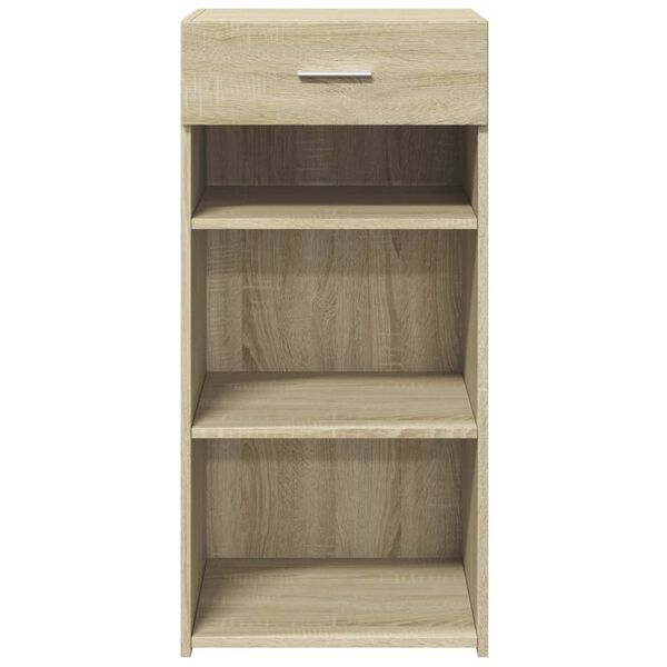 vidaXL Buffet ch&ecirc;ne sonoma 45x42,5x93 cm bois d'ing&eacute;nierie