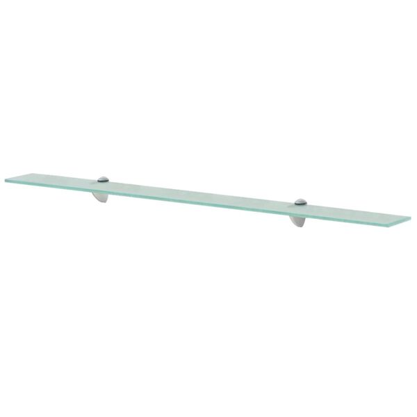 vidaXL &Eacute;tag&egrave;res murales 2 pcs Verre 100 x 10 cm 8 mm