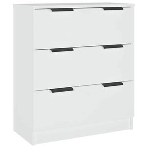vidaXL Buffet Blanc 60x30x70 cm Bois d'ing&eacute;nierie