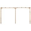 vidaXL Pergola Bambou 385 x 40 x 205 cm