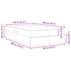 vidaXL Lit avec rangement et matelas Gris clair 120 x 200 cm Polyester