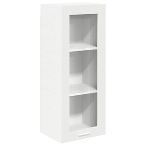 vidaXL Armoire suspendue Blanc 40 x 31 x 100 cm Bois d'ing&eacute;nierie