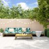 vidaXL Salon de jardin 4 pcs avec coussins bois de pin impr&eacute;gn&eacute;