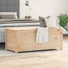 vidaXL Bo&icirc;te de rangement 110x50x45,5 cm Bois massif de pin